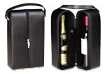 Synthetic Leather Wine Tote, Leather Wine Tote